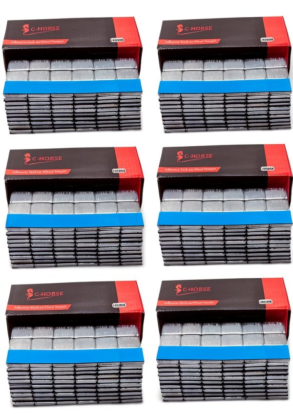 C-HORSE Zinc Adhesive Wheel Weights for Cars-0