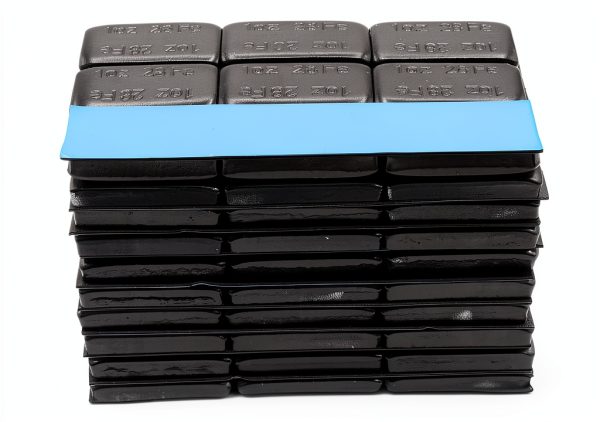 Wheel Weights C-HORSE 1oz Adhesive Black Zinc-2