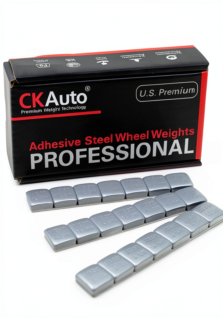 CKAuto Grey Wheel Weights for Passenger Cars