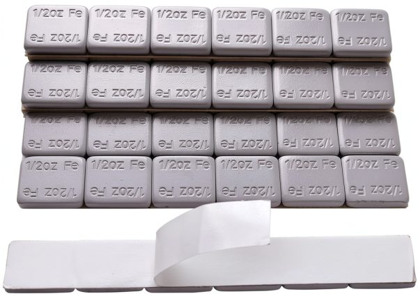 Aain 1/2oz Grey Wheel Weights Hand Powered Steel-0
