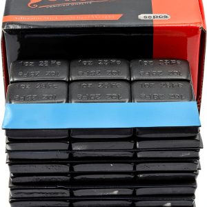 Wheel Weights C-HORSE 1oz Adhesive Black Zinc-0