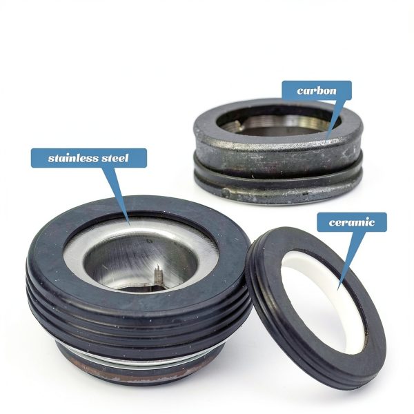 Mechanical Seal Esttlamer 2 Pack for Water Pump WB30XT3 WB20XT3-3