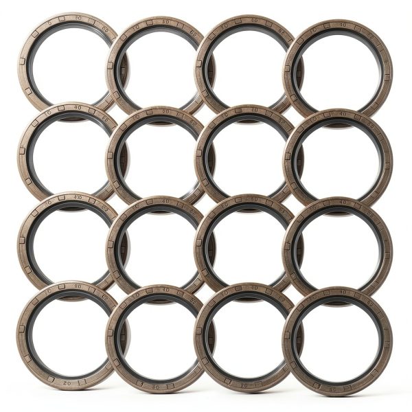 Keepgrindingdaily TC Seal 40mm ID x 52mm OD Double‑Lip NBR Output Seal-0